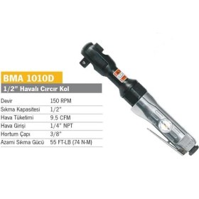 Resim Bemato Havalı Cırcır Kol 1/2~ 