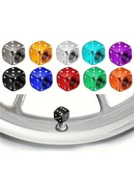 Resim Fastbuy Turcoshop11 Modeli 2'li Bakır Zar Kapak Tekerlek Vanası Toz Korumalı Mor Rastgele Renk 