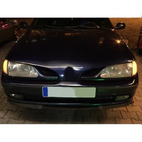 Resim Renault Megane 1 Uyumlu Ön Tampon Eki Cupra Lip Mat Siyah Body Kit 