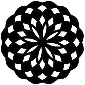 Resim Çiçek Deseni Tip 16 20x20 Cm Lcst Lcst 