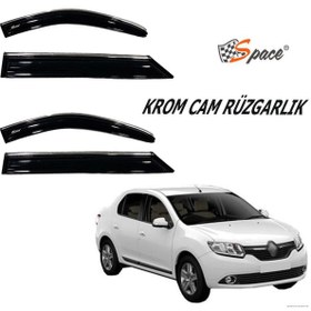 Resim Krom Cam Rüzgarlığı 1.2Mm Renault Clio Symbol 1998-2015 4'Lü \u002F Caru443 