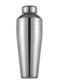 Resim Biradlı Fransız Model Shaker 600 Ml Gümüş 