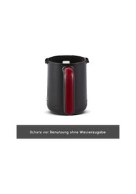 Resim Hatır Köz Türk Kahve Makinesi Kırmızı 535 W Siyah 