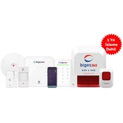 Resim bigese Biges Iot Smart 4g Bgs365-bk-4g Kablosuz Alarm Seti + 1yıl Izleme 