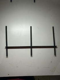 Resim Dekoratif Doğal Ahşap Tek Li 175 X 25 X 4 Cm Gizli Aparatlı Raf Ahşap 