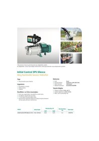 Resim Wilo Control Sps Silence 5-58 Sessiz Hidrofor 5 Kat - 10 Daire 