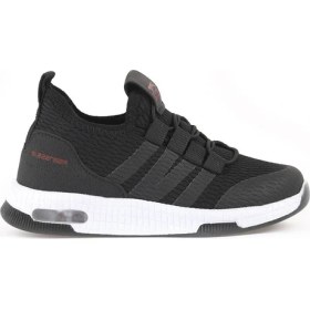 Resim Slazenger EBBA I Erkek Çocuk Sneaker Koşu & Yürüyüş Ayakkabısı Siyah / Kırmızı 
