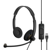 Resim EPOS SC 60 USB ML Çift Taraflı Taçlı, USB Girişli, Kablolu Kulaklık (Kutusuz, Poşetli) 