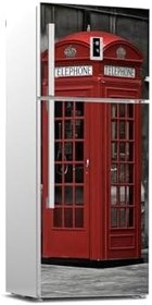 Resim Buzdolabı Kapağı Kaplama Sticker 0161 