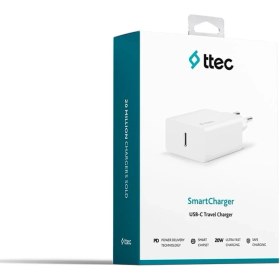 Resim Ttec 2SCS22B Smartcharger 18W Qc/pd Seyahat Şarj Cihazı Beyaz 