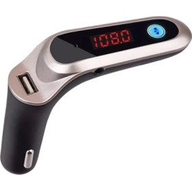 Resim Mena Rise Cars7 Bluetooth Hafıza Kart Girişli 4.0 Araç Kiti Çakmaklık Mp3 Fm Transmitter ( Lisinya ) 