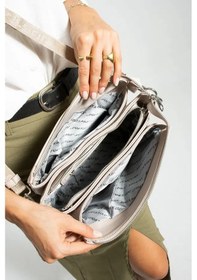 Resim Just Polo Kadın Bol Gözlü Ayarlanabilir Askılı Şık Omuz Çantası Shoulder Bag Taş 