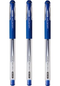 Resim Uniball Signo Needle 0.38 İğne Uçlu Jel Kalem Mavi Üç Adet 