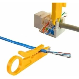 Resim Soyma Aparatı Mini Tel Kesici Sıyırma Sıkma Zımba Aracı Düz Uçlu Pense Bıçak Kesici Onarım El Aracı RJ45 Cat5 Ağ Telefon Kablosu 