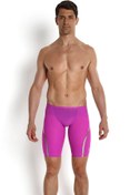 Resim SPEEDO Lzr Racer X Erkek Jammer Yarış Mayosu - Mor/Altın 