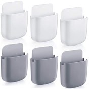 Resim Tenfowee Duvar Takılı Plastik Uzaktan Kumanda Saklama Kutusu - Dayanıklı Pp Malzeme İle Ev Aletleri Organizasyonu 