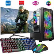 Resim i5 14400F 16GB DDR4 1TB m2 8GB RX580 24\ Monitörlü Oyun Bilgisayarı 