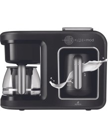 Resim Karaca Hatır Bol Köpüklü Dokunmatik Konuşan 5 Ürün 1 Arada Közde Türk Kahvesi, Sütlü Türk Kahvesi, Sütlü Içecek Hazırlama, Filtre Kahve ve Çay Demleme Makinesi 