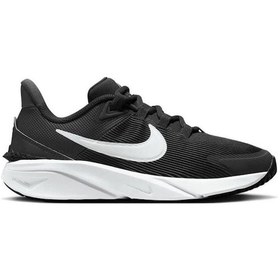 Resim Nike Star Runner 4 DX7615-001 Kadın Ayakkabı - Siyah 
