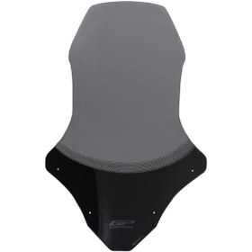 Resim GP Kompozit Honda PCX 125 2021-2024 Uyumlu Ön Tur Camı Füme 79 cm 