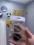 Resim ESK TUNİNG Kupon Arma Krom 2’li Yapışkanlı 