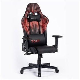 Resim Adore Gaming Apollo Profesyonel Oyuncu Ve Yönetici Koltuğu-siyah-çizgi Kırmızı 42x124-131,5x64 Cm 