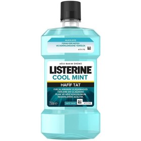 Resim Listerine Cool Mint Hafif Tat Ağız Bakım Suyu 250 ml 