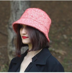 Resim Kışlık Kadın Yün Bermuda Kırmızı 9898 Pembe 