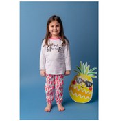 Resim Zeyland Kız Bebek Just Sleep Pijama Takımı (1-6Yaş) Beyaz|1 Yaş 