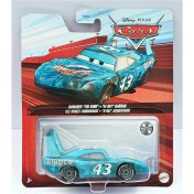Resim Mattel Disney Cars Tekli Film Karakteri Damaged'the King' HFB70 