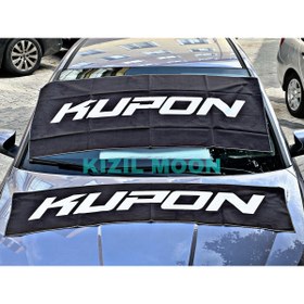 Resim Kızıl Gök Oto Serisine Uyumlu Siyah Kupon Torpido Ve Kupon Sırt Havlu (Torpido.130x30 Sırt.135x65) 