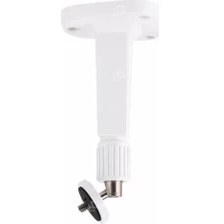 Resim Lenatech Mini Projeksiyonlar İçin Beyaz Askı Aparatı 15.5 cm Açı Ayarlı Özellikli 