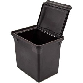 Resim Pratik ve Şık 5l Siyah Çöp Kovası, Ofis ve Ev Kullanımı 
