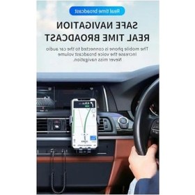 Resim Bluetooth 5.0 Araç Kiti - Kablosuz Ses Alıcısı Ve Aux Adaptörü 