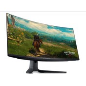 Resim DELL ALIENWARE AW3423DWF 34'' Curved 0.1MS 165HZ QHD VGA HDMI Monitör 2 YIL GARANTİLİ-ADINIZA FATURALI-HIZLI KARGO