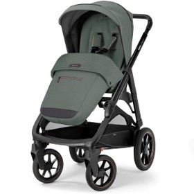 Resim Inglesina Aptica XT Glam Tek El Tek Hamle ile Katlanıp Açılan Çift Yön Bebek Arabası - Taiga Green 