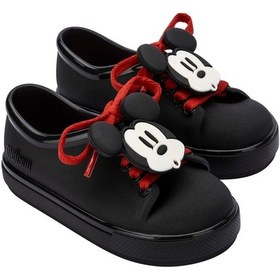 Resim United Colors Of Benetton Mini Melissa Hip + Mickey And Friends Bb Kız Çocuk Ayakkabı Siyah 