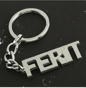 Resim Ilkeshop Ferit İsimli Anahtarlık- Çok Renkli 