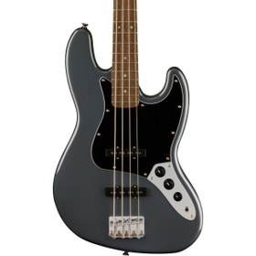 Resim Squier Affinity Series Jazz Bass 4 Telli Bas Gitar - Charcoal Frost Metallic / Maple 