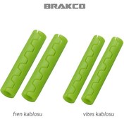 Resim Brakco MBP-49/50 4'lü Kablo Koruma - Yeşil 