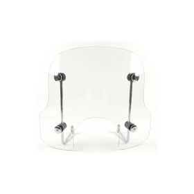 Resim Motoanl Motosiklet Ön Siperlik Camı Vespa Cappucino vb Modellere Uyumlu 3,5 mm Motor Şeffaf Cam 