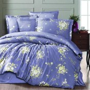 Resim Maxstyle Lyocell İpek Violet Double Nevresim Takımı 