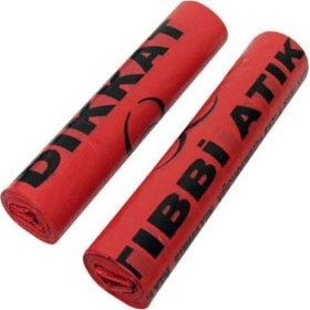 Resim Tıbbi Atık Poşeti Rulo 55 x 60 Orta Boy 250 Adet 