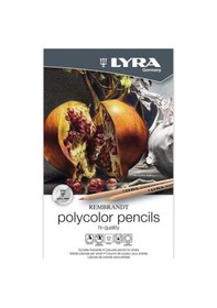 Resim Supertrend Rembrandt Polycolor Kuru Boya Kalemi Seti 12 Renk Metal Kutu Görsel Rengi 