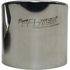 Resim Egzoz Ucu Paslanmaz Krom Oval Universal 