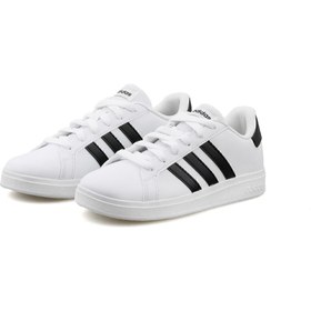 Resim adidas Grand Court 2.0 K Genç Tenis Ayakkabısı Gw6511 Beyaz 