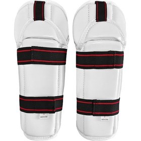 Resim Gajeena Erkek Kadın Çocuklar İçin Taekwondo Kolluk-bilekli Korumalı Eldiven, Kalın Pu+eva Malzeme, Ayarlanabilir Kayışlı, Muay Thai-boks Sporu Koruyucu, Xl Beden Beyaz 