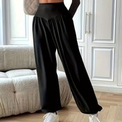 Resim Kadınlar İçin Yüksek Bel Yoga Jogger Pantolon - İnceleştirici, Cepsiz Tasarım, Nefes Alabilen Polyester, İlkbahar ve Yaz Aktiviteleri İçin Mükemmel, Siyah, Esnek Bel Bantlı, Spor Kıyafeti | Poliester Kumaş, Egzersiz Aksesuarları 