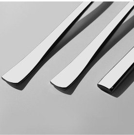 Resim Nehir Deniz Sade 12 Kişilik 89 Parça Kutulu Çatal Kaşık Bıçak Takımı 