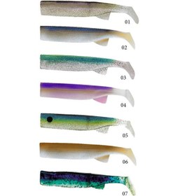 Resim Sakura Tex Shad Combo Jighead Yapay Yemi 